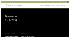 Desktop Screenshot of fireflourandfork.com